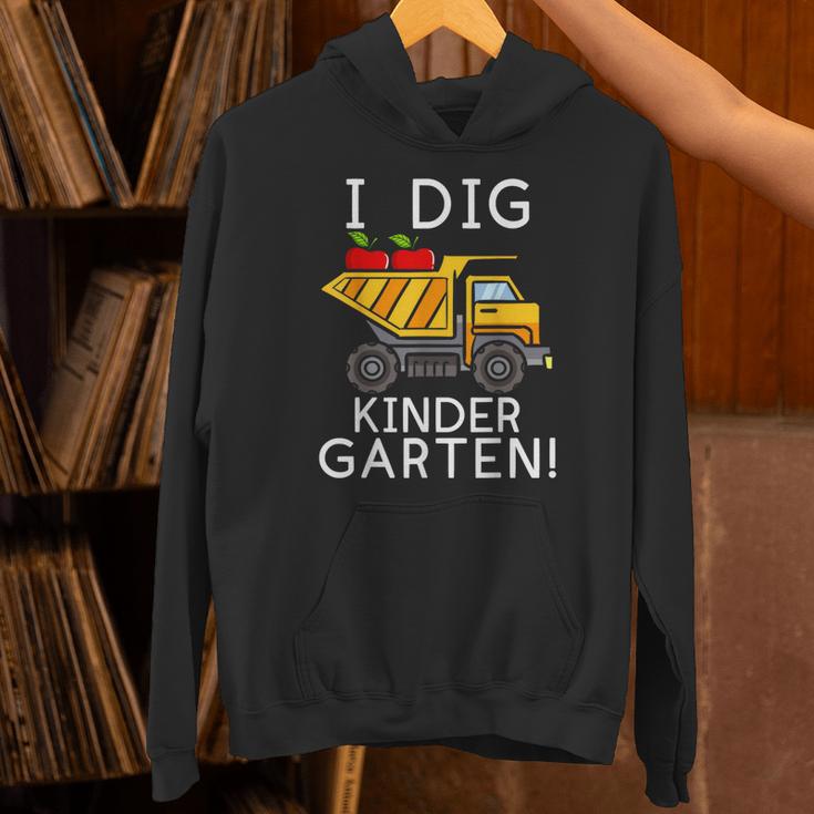 I Dig Kindergarten Student Teacher Construction First Day Unisex Hoodie, gift for family, gift for coworker