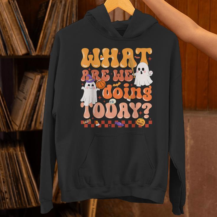 What Are We Doing Today Halloween PE Spooky Teacher Unisex Hoodie, Pe Teacher Hoodies, gift for family, gift for coworker What Are We Doing Today Halloween PE Spooky Teacher Unisex Hoodie, Pe Teacher Hoodies, gift for family, gift for coworker