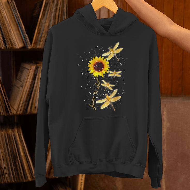Dragonfly Sunflower Teacher Growth Mindset Choose To Shine Unisex Hoodie, gift for family, gift for coworker Dragonfly Sunflower Teacher Growth Mindset Choose To Shine Unisex Hoodie, gift for family, gift for coworker