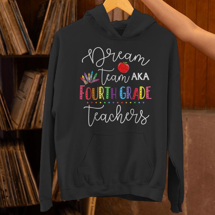 Dream Team Fourth Grade Teachers Back To School 4th Grade Unisex Hoodie, gift for family, gift for coworker