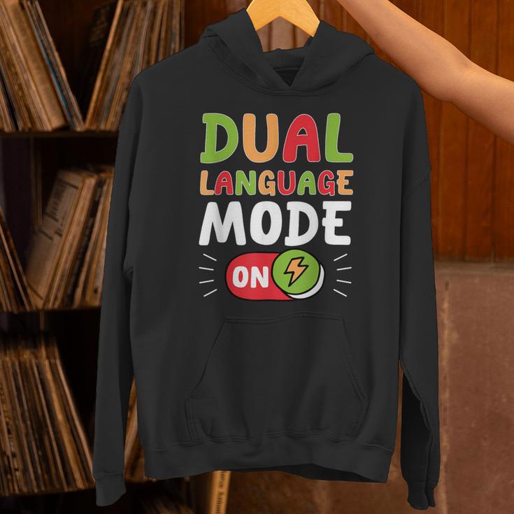 Dual Language Teacher Bilingual Teacher Unisex Hoodie, gift for family, gift for coworker Dual Language Teacher Bilingual Teacher Unisex Hoodie, gift for family, gift for coworker