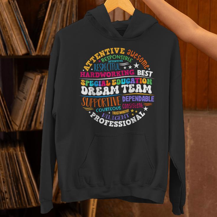 Educators Special Ed Teacher Special Education Dream Team Unisex Hoodie, gift for family, gift for coworker