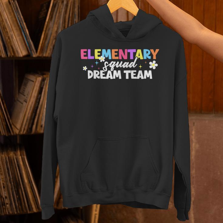 Elementary Squad Dream Team Teacher Student Back To School Unisex Hoodie, gift for family, gift for coworker