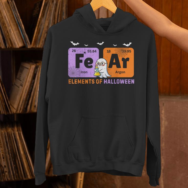 Elements Of Halloween Fear Periodically Chemistry Teacher Unisex Hoodie, gift for family, gift for coworker Elements Of Halloween Fear Periodically Chemistry Teacher Unisex Hoodie, gift for family, gift for coworker