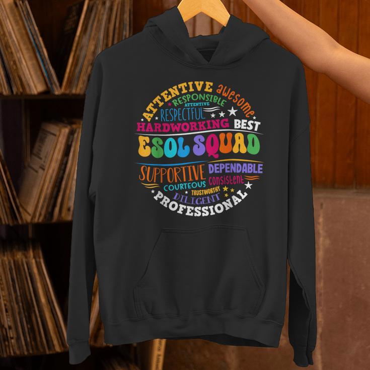 ESOL Squad Teachers And Students Team Back To School Unisex Hoodie, gift for family, gift for coworker