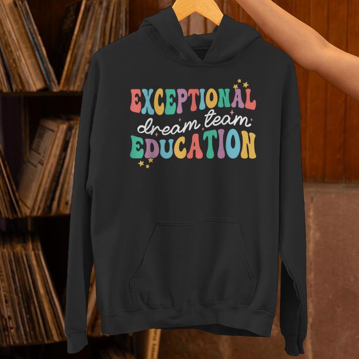 Exceptional Education Dream Team SPED ESE Teacher Autism Unisex Hoodie, gift for family, gift for coworker Exceptional Education Dream Team SPED ESE Teacher Autism Unisex Hoodie, gift for family, gift for coworker
