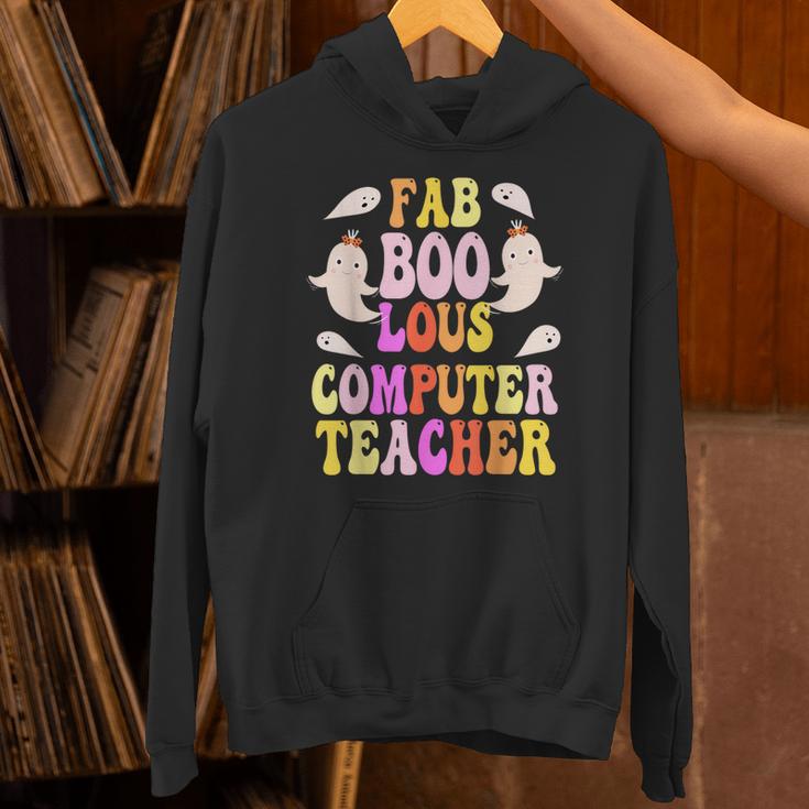 Faboolous COMPUTER TEACHER Costume This Is My Spooky Mom Dad Unisex Hoodie, gift for family, gift for coworker Faboolous COMPUTER TEACHER Costume This Is My Spooky Mom Dad Unisex Hoodie, gift for family, gift for coworker