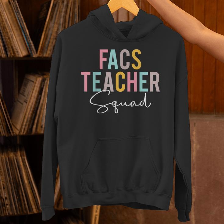 FACS Teacher Squad Colorful Appreciation Day Back To School Men Women Girls Kids Unisex Hoodie, gift for family, gift for coworker FACS Teacher Squad Colorful Appreciation Day Back To School Men Women Girls Kids Unisex Hoodie, gift for family, gift for coworker