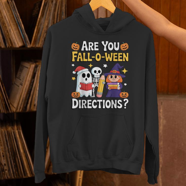 Are You Fall O Ween Directions Halloween Teacher Ghost Unisex Hoodie, gift for family, gift for coworker Are You Fall O Ween Directions Halloween Teacher Ghost Unisex Hoodie, gift for family, gift for coworker
