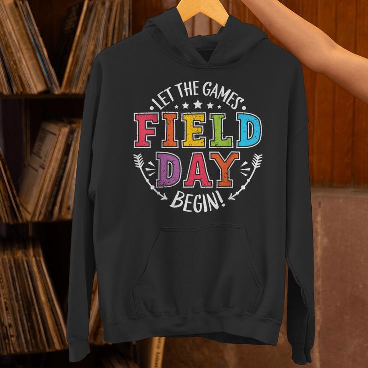 Field Day 2024 Let The Games Begin Teacher Kids Girls Boys Unisex Hoodie, gift for family, gift for coworker Field Day 2024 Let The Games Begin Teacher Kids Girls Boys Unisex Hoodie, gift for family, gift for coworker