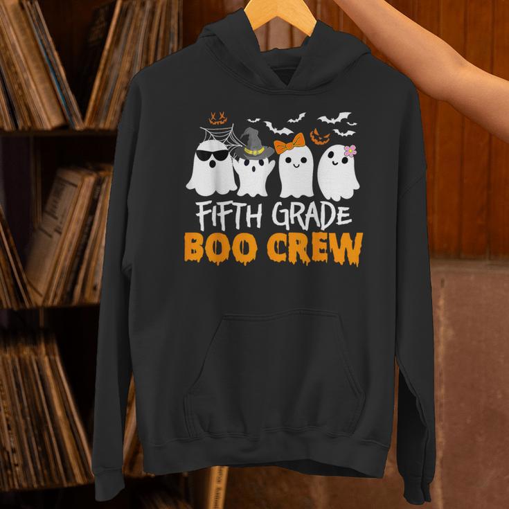 Fifth Grade Boo Crew Halloween Teacher Costume Unisex Hoodie, gift for family, gift for coworker