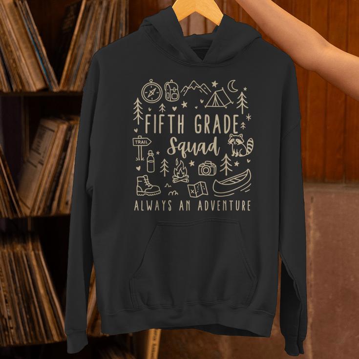 Fifth Grade Squad Adventure Camping 5th Grade Teacher Kids Unisex Hoodie, gift for family, gift for coworker Fifth Grade Squad Adventure Camping 5th Grade Teacher Kids Unisex Hoodie, gift for family, gift for coworker