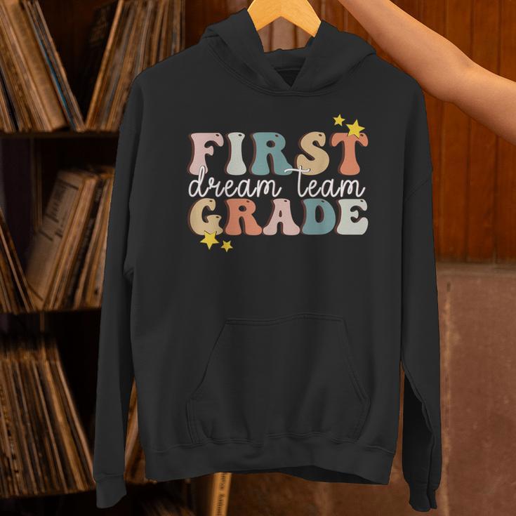 First Grade Dream Team First Day Of 1st Grade Teachers For Men Women Unisex Hoodie, First Grade Teacher Hoodies, gift for family, gift for coworker First Grade Dream Team First Day Of 1st Grade Teachers For Men Women Unisex Hoodie, First Grade Teacher Hoodies, gift for family, gift for coworker