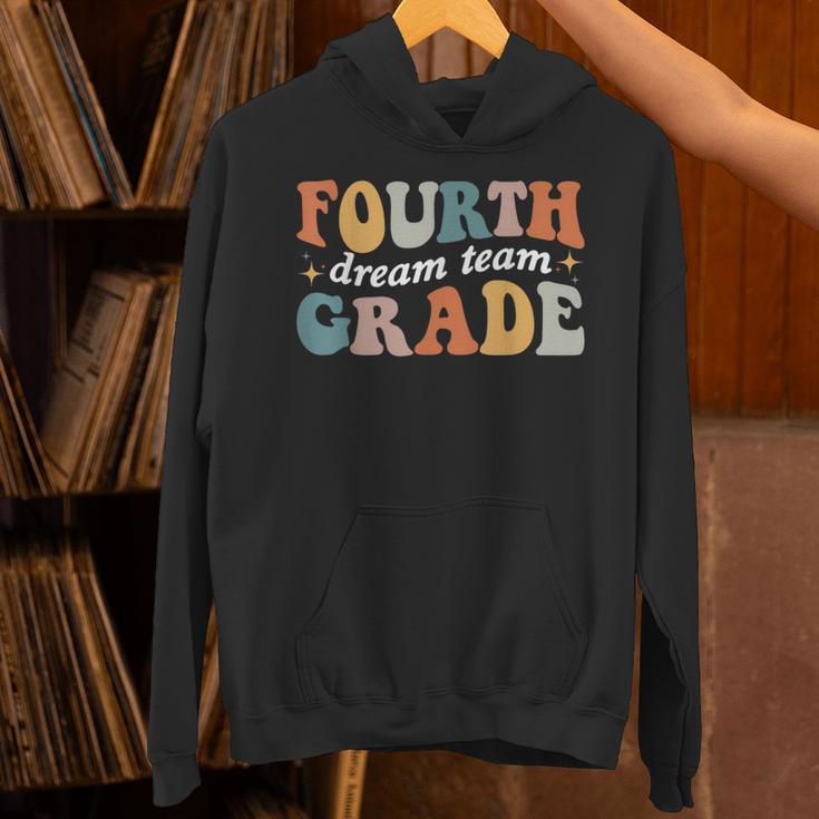 Fourth Grade Dream Team 4th Grade Teacher Back To School Unisex Hoodie, 4th Grade Teacher Hoodies, gift for family, gift for coworker Fourth Grade Dream Team 4th Grade Teacher Back To School Unisex Hoodie, 4th Grade Teacher Hoodies, gift for family, gift for coworker