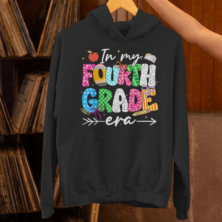 In My Fourth Grade Era 4th Grade Girl Teacher Back To School Unisex Hoodie, 4th Grade Teacher Hoodies, gift for family, gift for coworker In My Fourth Grade Era 4th Grade Girl Teacher Back To School Unisex Hoodie, 4th Grade Teacher Hoodies, gift for family, gift for coworker