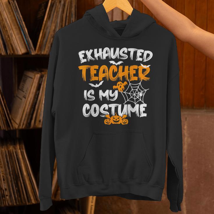 Fun Halloween Sayings Quotes Exhausted Teacher Is My Costume -Adults Short Sleeve Halloween Teacher T-Shirt Small Unisex Hoodie, gift for family, gift for coworker Fun Halloween Sayings Quotes Exhausted Teacher Is My Costume -Adults Short Sleeve Halloween Teacher T-Shirt Small Unisex Hoodie, gift for family, gift for coworker