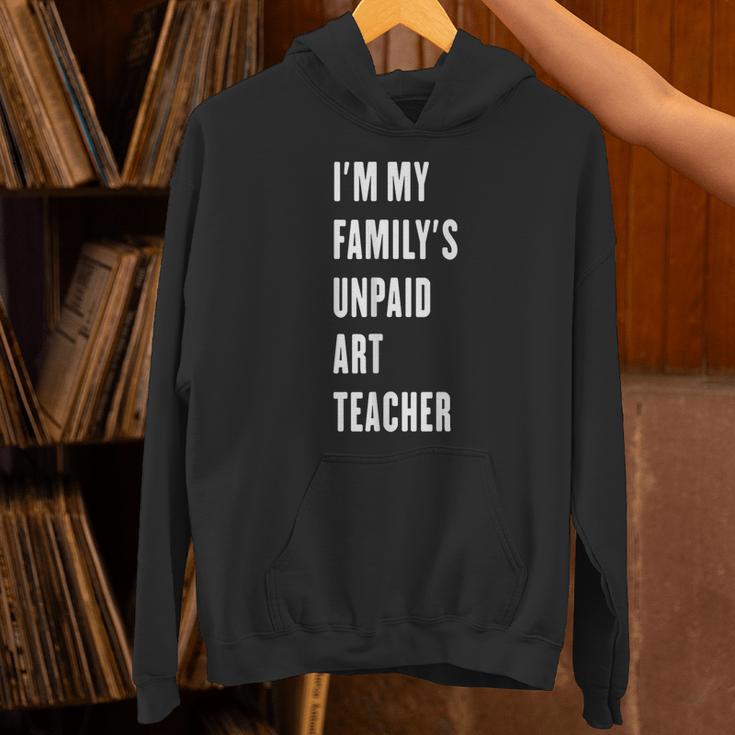 Funny Art Teacher Unisex Hoodie, gift for family, gift for coworker