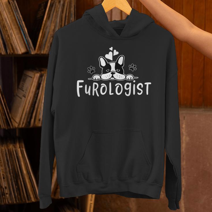 Furologist Puppy Stylist Cute Dog Groomer Men Women Unisex Hoodie, gift for family, gift for coworker