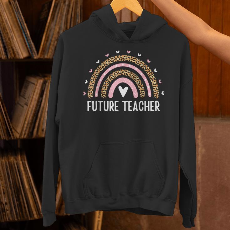 Future Teacher Kids Youth Girls Leopard Rainbow Women Unisex Hoodie, Future Teacher Hoodies, gift for family, gift for coworker Future Teacher Kids Youth Girls Leopard Rainbow Women Unisex Hoodie, Future Teacher Hoodies, gift for family, gift for coworker