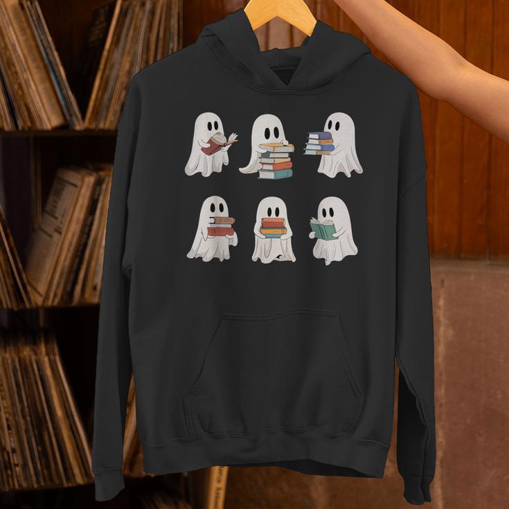Ghost Reading Books Teacher Halloween Librarian Cute Boook Unisex Hoodie, gift for family, gift for coworker Ghost Reading Books Teacher Halloween Librarian Cute Boook Unisex Hoodie, gift for family, gift for coworker