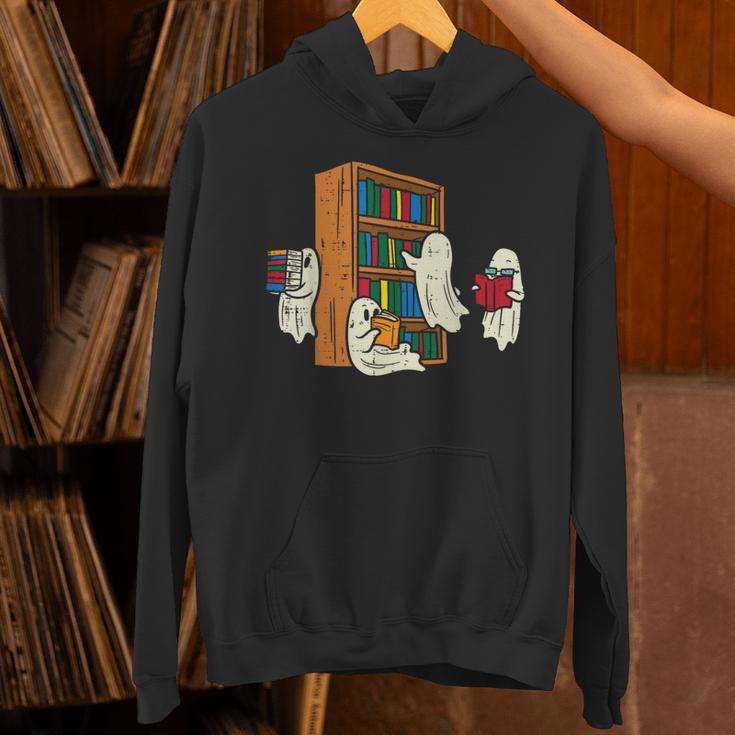 Ghosts Reading Books Teacher Halloween Librarian Boooks Unisex Hoodie, gift for family, gift for coworker Ghosts Reading Books Teacher Halloween Librarian Boooks Unisex Hoodie, gift for family, gift for coworker