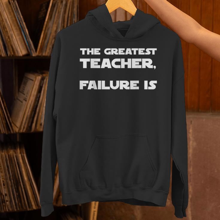 The Greatest Teacher Failure Is Wisdom Quote Motivation Men Women Girls Kids Unisex Hoodie, gift for family, gift for coworker The Greatest Teacher Failure Is Wisdom Quote Motivation Men Women Girls Kids Unisex Hoodie, gift for family, gift for coworker