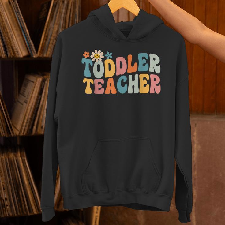 Groovy Toddler Teacher Appreciation Back To School Unisex Hoodie, Groovy Teacher Hoodies, gift for family, gift for coworker Groovy Toddler Teacher Appreciation Back To School Unisex Hoodie, Groovy Teacher Hoodies, gift for family, gift for coworker