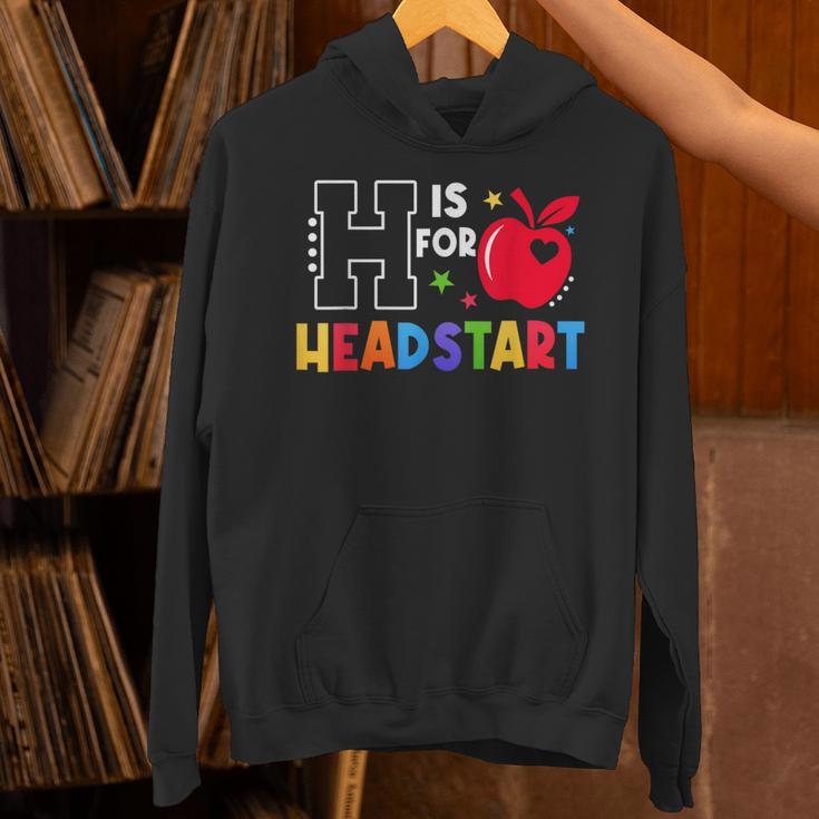 H Is For Head Start Teacher First Day Of School Tee Unisex Hoodie, gift for family, gift for coworker H Is For Head Start Teacher First Day Of School Tee Unisex Hoodie, gift for family, gift for coworker
