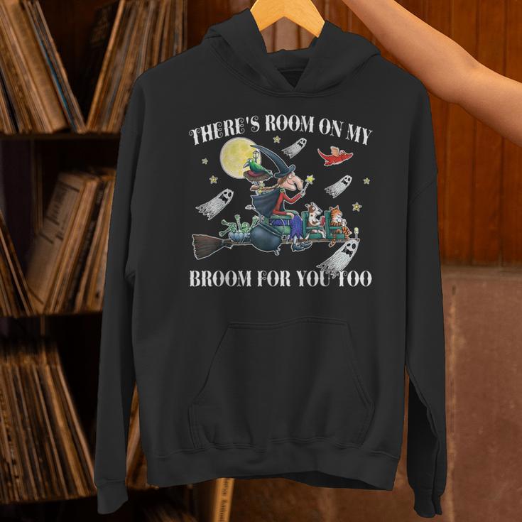 Halloween There's Room On My Broom For You Too Teacher Unisex Hoodie, gift for family, gift for coworker