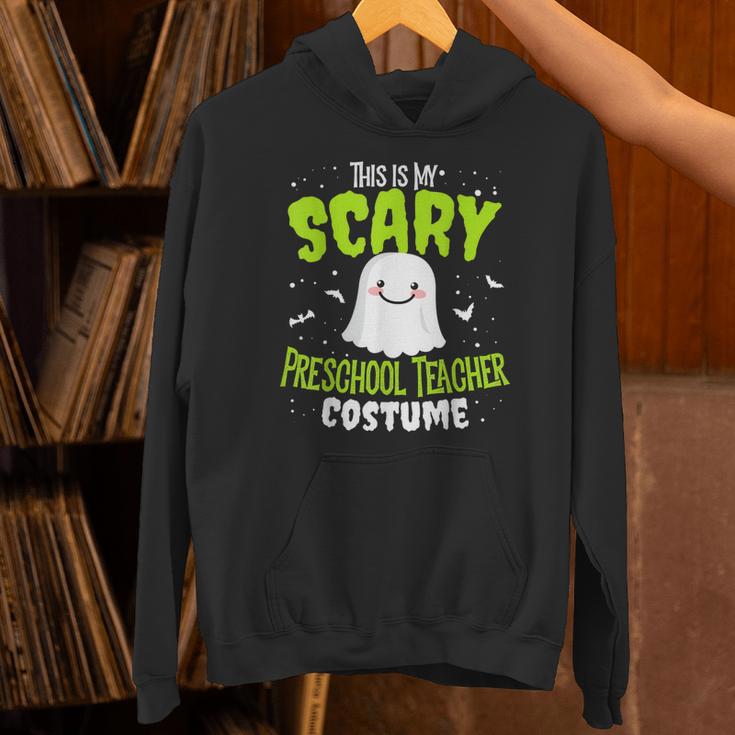 Halloween This Is My Scary Preschool Teacher Custome For Men Women Kids Unisex Hoodie, gift for family, gift for coworker Halloween This Is My Scary Preschool Teacher Custome For Men Women Kids Unisex Hoodie, gift for family, gift for coworker