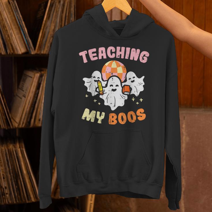 Halloween Teacher Teaching My Boos Costume Teacher Men Women Unisex Hoodie, gift for family, gift for coworker Halloween Teacher Teaching My Boos Costume Teacher Men Women Unisex Hoodie, gift for family, gift for coworker