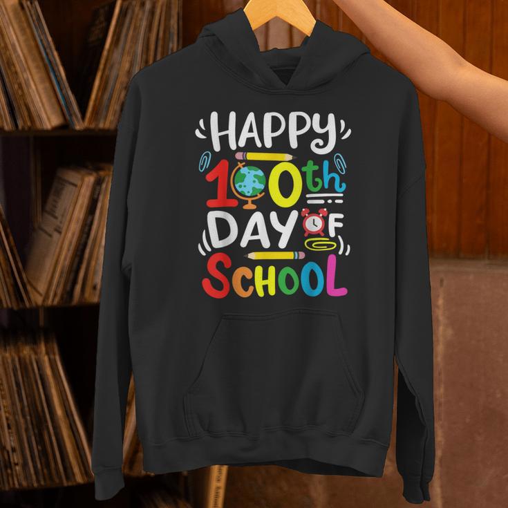 Happy 100th Day Of School 100 Days Of School Teacher Student Unisex Hoodie, gift for family, gift for coworker Happy 100th Day Of School 100 Days Of School Teacher Student Unisex Hoodie, gift for family, gift for coworker