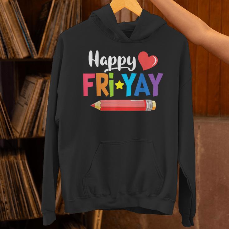 Happy Fri-Yay Friday Lovers Fun Teacher Life Weekend Unisex Hoodie, gift for family, gift for coworker Happy Fri-Yay Friday Lovers Fun Teacher Life Weekend Unisex Hoodie, gift for family, gift for coworker