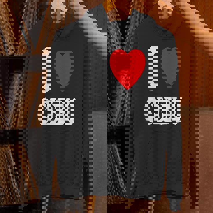 I Heart 愛 セブ 旅行 バケーション ツーリズム フィリピン パーカー