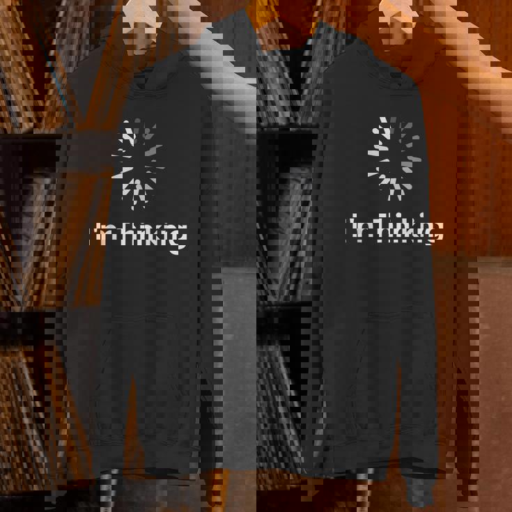 I'm Thinking Fun arcastic Humor Thinking パーカー