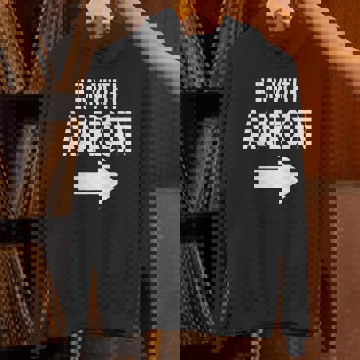 I'm With Aaron 名前 Aaron パーカー