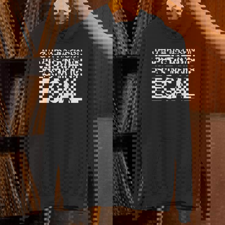 Ich Hab Daschonerstanden 面白いドイツ語の言葉 長袖tシャツ パーカー