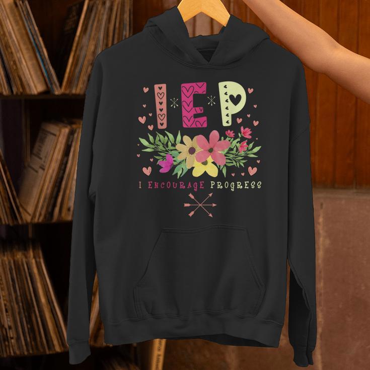 IEP I Encourage Progress Teacher Special Education Men Women Unisex Hoodie, gift for family, gift for coworker