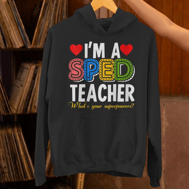 I'm A SPED Teacher Special Education Teacher Unisex Hoodie, gift for family, gift for coworker I'm A SPED Teacher Special Education Teacher Unisex Hoodie, gift for family, gift for coworker