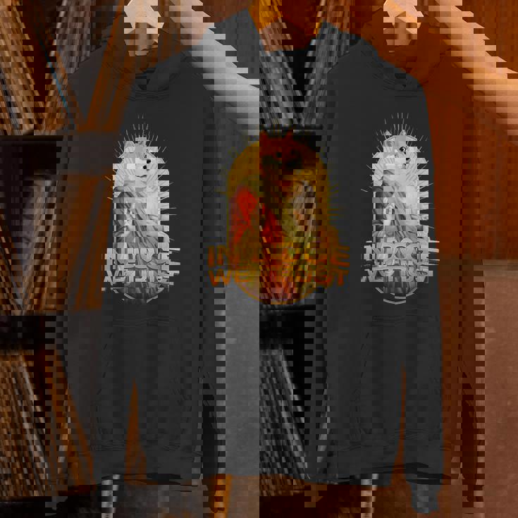 In Doge We Trust Doge Dogecoin 柴犬 パーカー