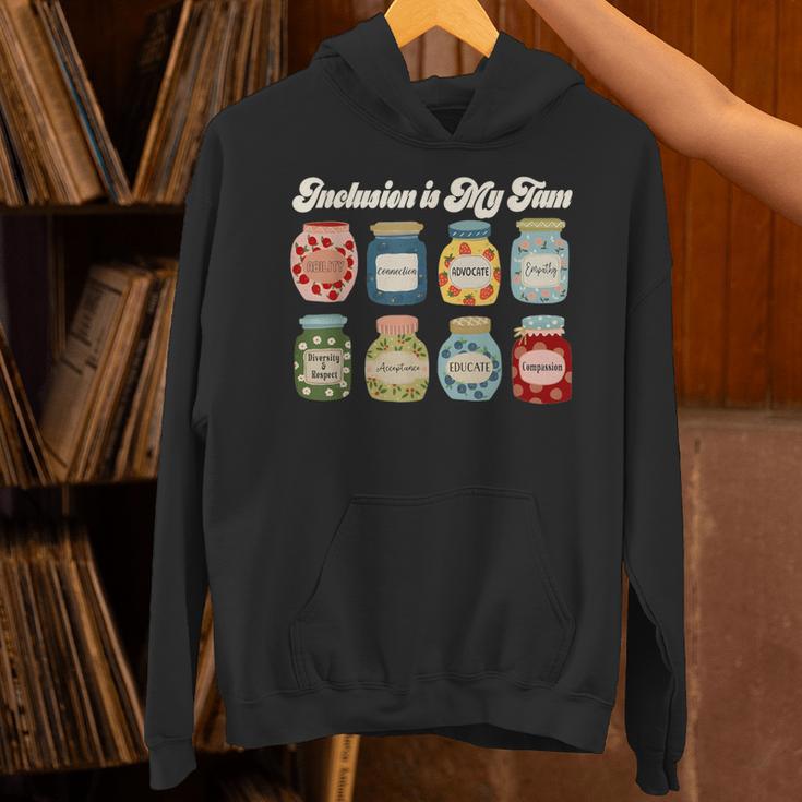 Inclusion Is My Jam Neurodiversity Special Education Teacher Unisex Hoodie, gift for family, gift for coworker Inclusion Is My Jam Neurodiversity Special Education Teacher Unisex Hoodie, gift for family, gift for coworker