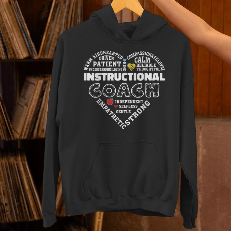Instructional Coach Heart Teachers Appreciation Unisex Hoodie, gift for family, gift for coworker Instructional Coach Heart Teachers Appreciation Unisex Hoodie, gift for family, gift for coworker