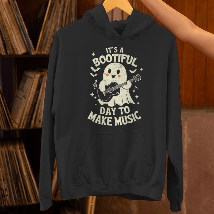 It's A Bootiful Day To Make Music Halloween Music Teacher Unisex Hoodie, gift for family, gift for coworker