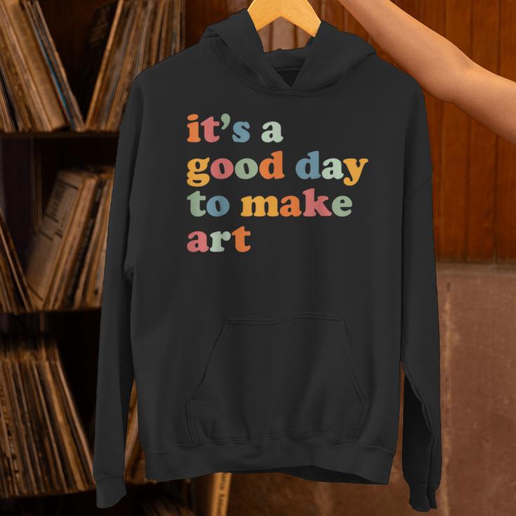 It's A Good Day To Make Some Art Artist Art Teacher Unisex Hoodie, gift for family, gift for coworker It's A Good Day To Make Some Art Artist Art Teacher Unisex Hoodie, gift for family, gift for coworker