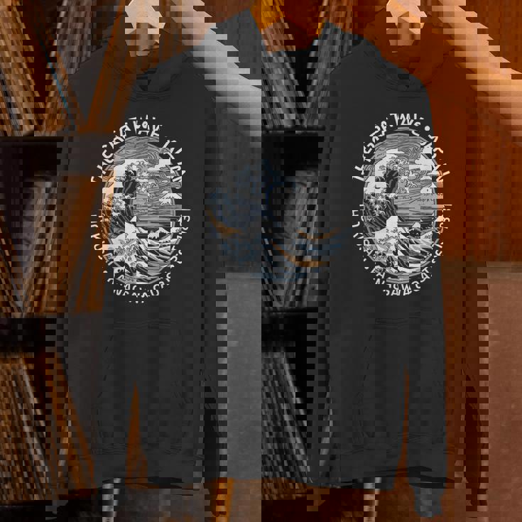 Japan Great Waveoff 神奈川 北斎 日本土産 パーカー