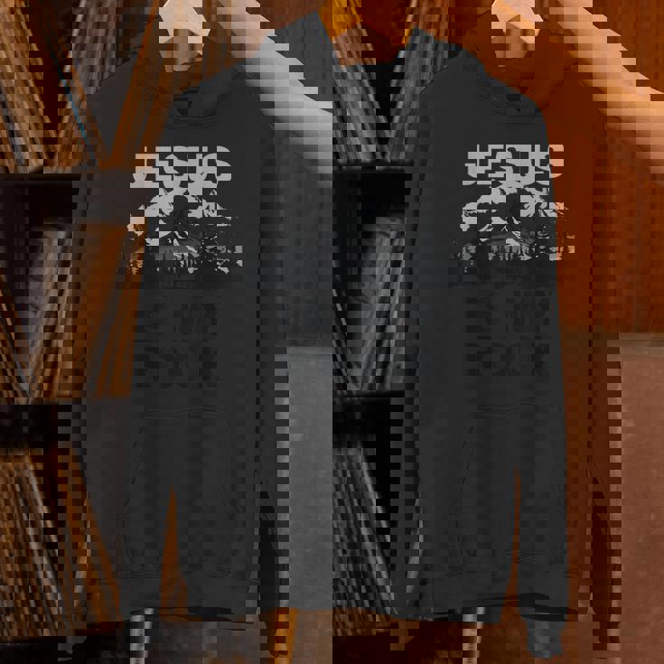 Jesus Is My Rock – Psalm 62 パーカー