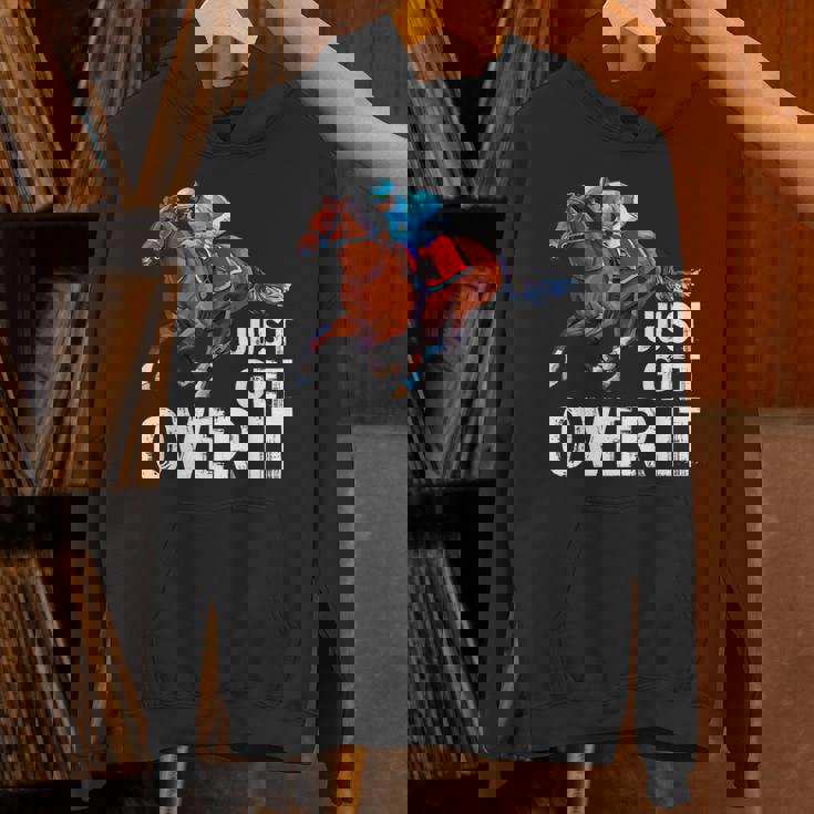 Just Get Over It 馬ショー ジャンピング乗馬 パーカー