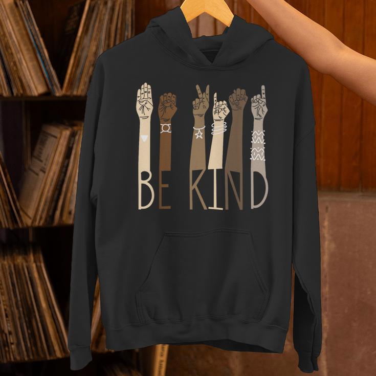 Be Kind Sign Language Hand Talking Teachers Interpreter ASL Men Women Unisex Hoodie, gift for family, gift for coworker Be Kind Sign Language Hand Talking Teachers Interpreter ASL Men Women Unisex Hoodie, gift for family, gift for coworker