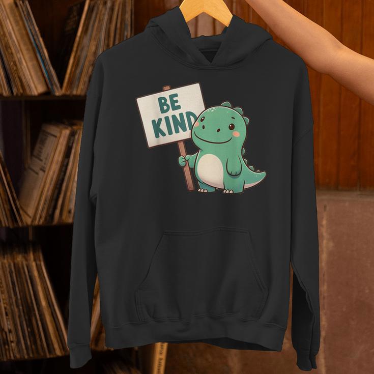 Be Kind Teacher Anti-Bullying Dino Kindness Women Men Boys Unisex Hoodie, gift for family, gift for coworker