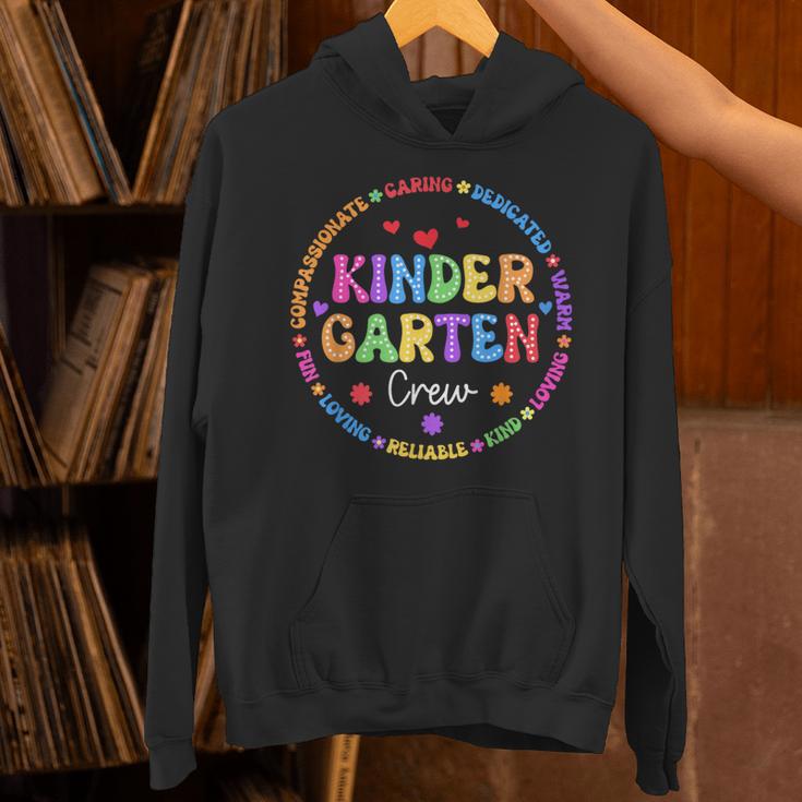 Kindergarten Crew Funy Back To School Teachers Kids Students Unisex Hoodie, gift for family, gift for coworker